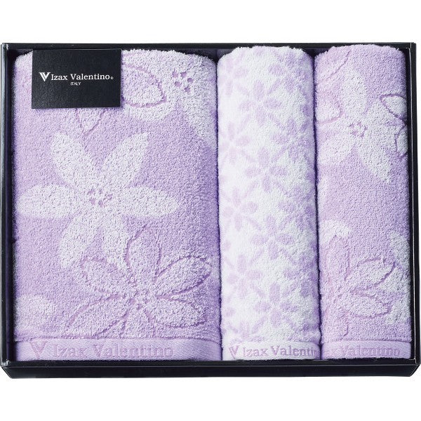 アイザック・バレンチノ バス・フェイスタオルセット IVJ-21350