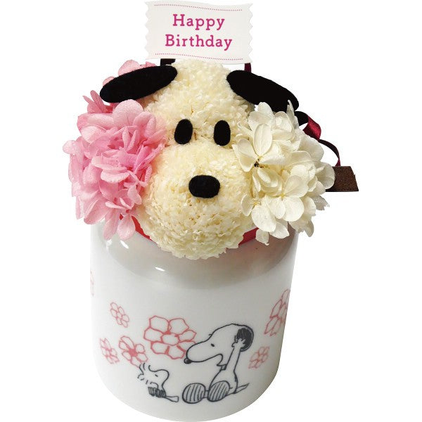 お花スヌーピー Happy Birthday SN5636