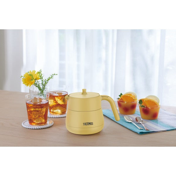 ギフト好適品 サーモス ティーポット(450ml) ベージュ TTE-450BE