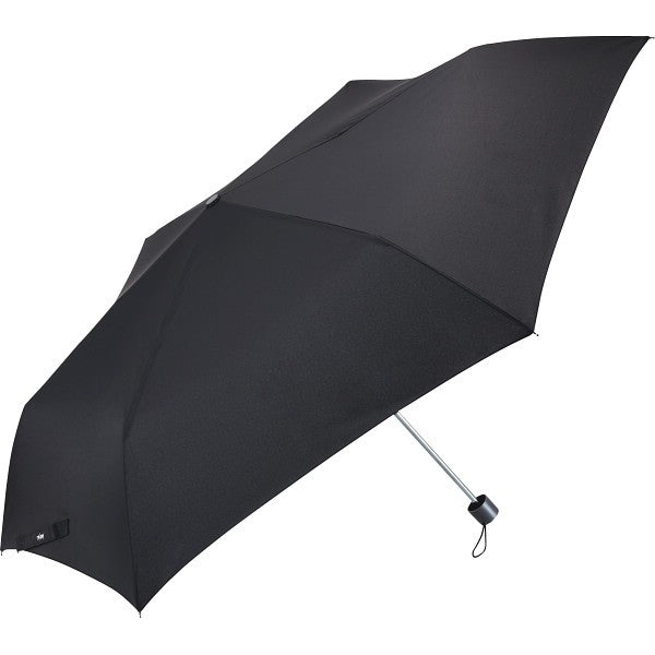 ウォーターフロント キューダス(R)ビッグサイズ折りたたみ傘63cm ブラック U363-1260BK1-BB