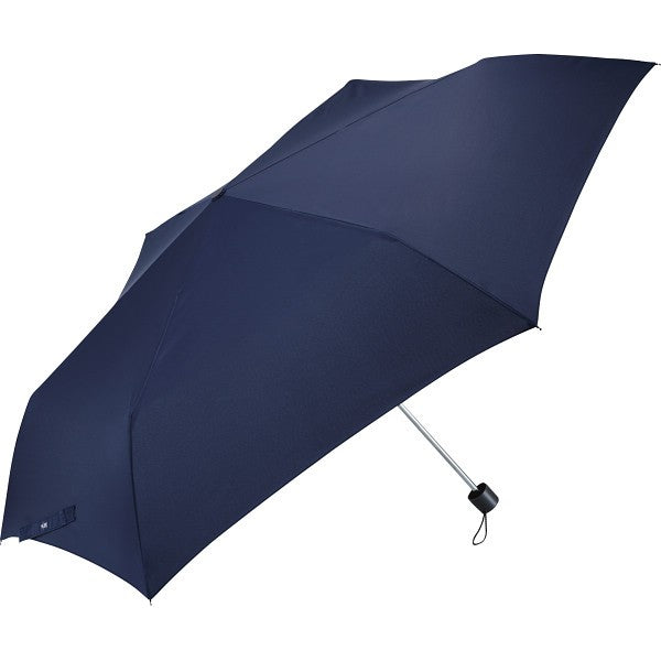 ウォーターフロント キューダス(R)ビッグサイズ折りたたみ傘63cm ダークネイビー U363-1260DN1-B6