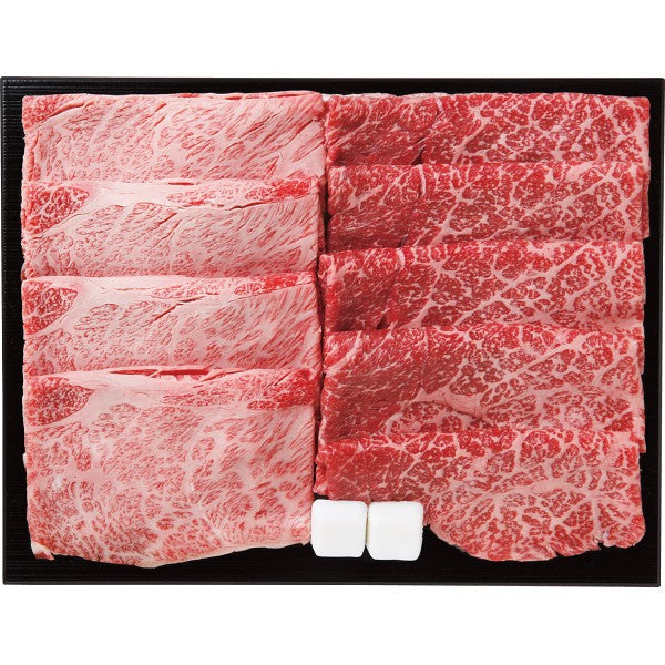 仙台牛 肩ロース・モモ すき焼き食べ比べセット(計800g) 1713352