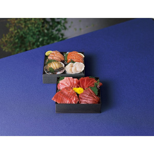 ギフト好適品 雫監修 天然マグロのお刺身セット 二段重 1744243
