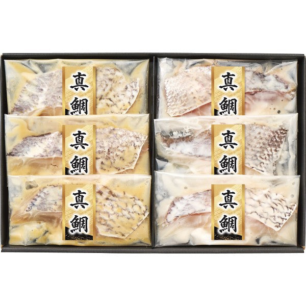 漬匠の熟成 真鯛西京漬け&粕漬けセット(6切) 1773591