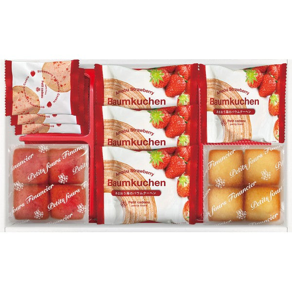 あまおう苺バウムクーヘン&プチフィナンシェ FAO-25RD