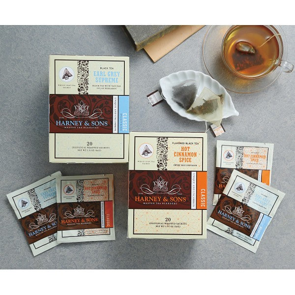 ギフト好適品 ハーニー&サンズ ホット・シナモン・スパイス ラップドサシェ 35525