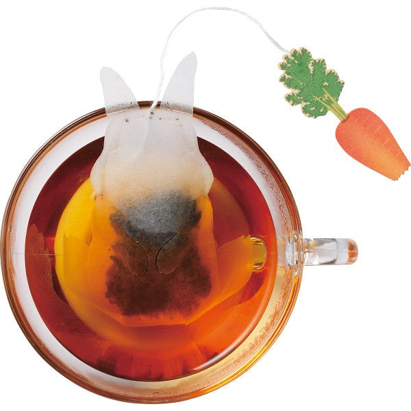 ギフト好適品 白うさぎのティーバッグ 紅茶セット(3包入) D056