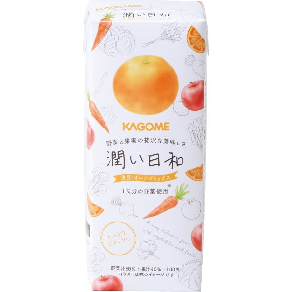 ギフト好適品 カゴメ 潤い日和(9本) URB-20T