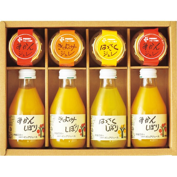 伊藤農園 果汁100%ピュアジュース&ジュレセット V-023