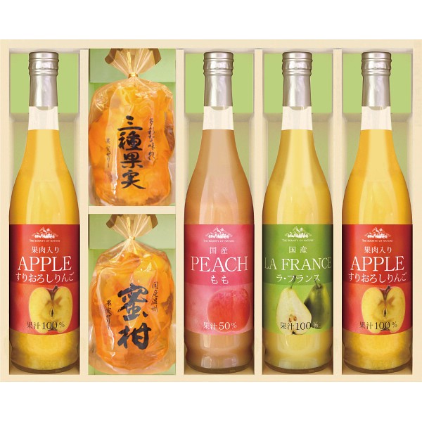 美食ファクトリー 果実のゼリー&フルーツ飲料セット JUK-55S