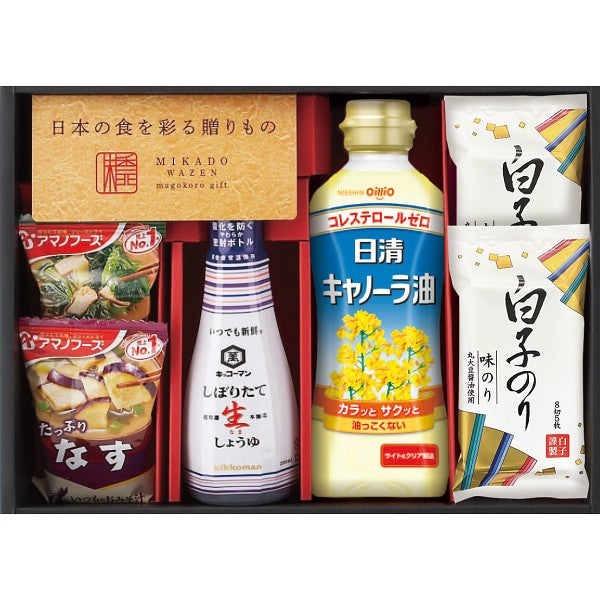 味香門和膳(みかどわぜん)アマノフーズ&キッコーマン和食詰合せ MKD-15N