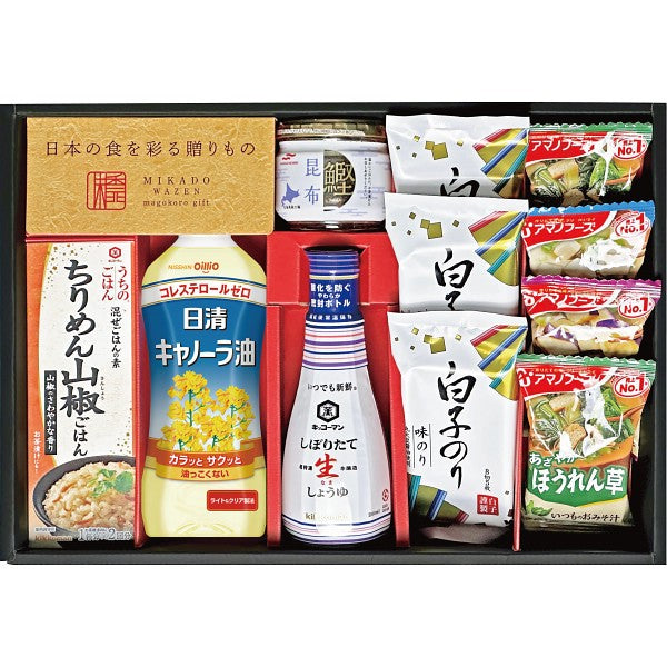 味香門和膳(みかどわぜん)アマノフーズ&キッコーマン和食詰合せ MKD-30A