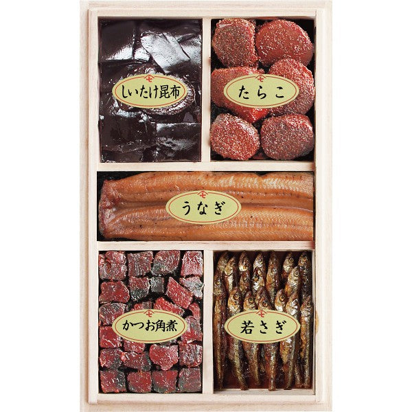 新橋玉木屋 特選佃煮5種入 15195