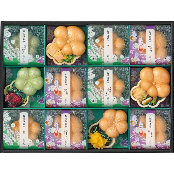 辻が花 お茶漬・お吸物最中詰合せ YTー40