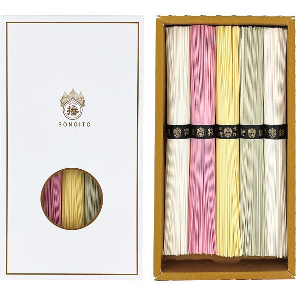 手延素麺揖保乃糸(特級品)彩り・華-HANA-5束 CST-10