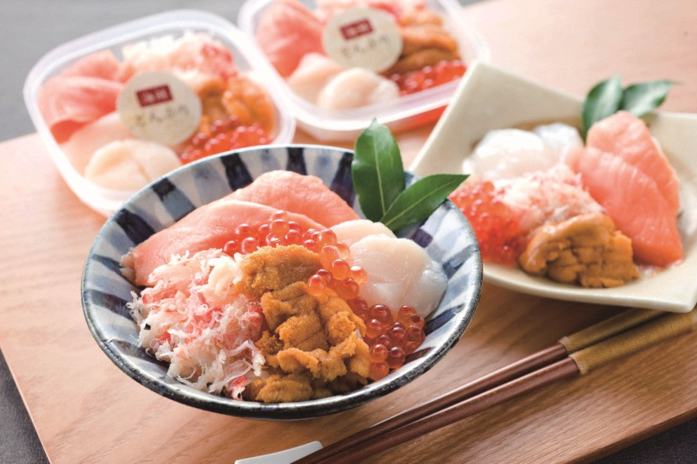 【北海道直送】 札幌バルナバフーズ 海鮮どんぶりの具(3食) 【全国送料込】(沖縄・離島除く)