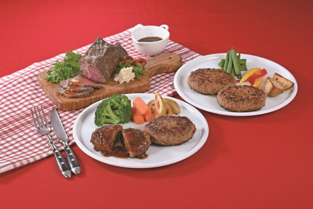 【北海道直送】 トヨニシファーム 帯広牛ローストビーフ&豊西牛ハンバーグギフト 【全国送料込】(沖縄・離島除く)