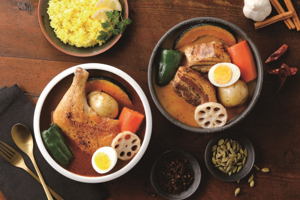 【北海道直送】 ベル食品×なないろキッチン スープカレーの素 2種4個セット 【全国送料込】(沖縄・離島除く)