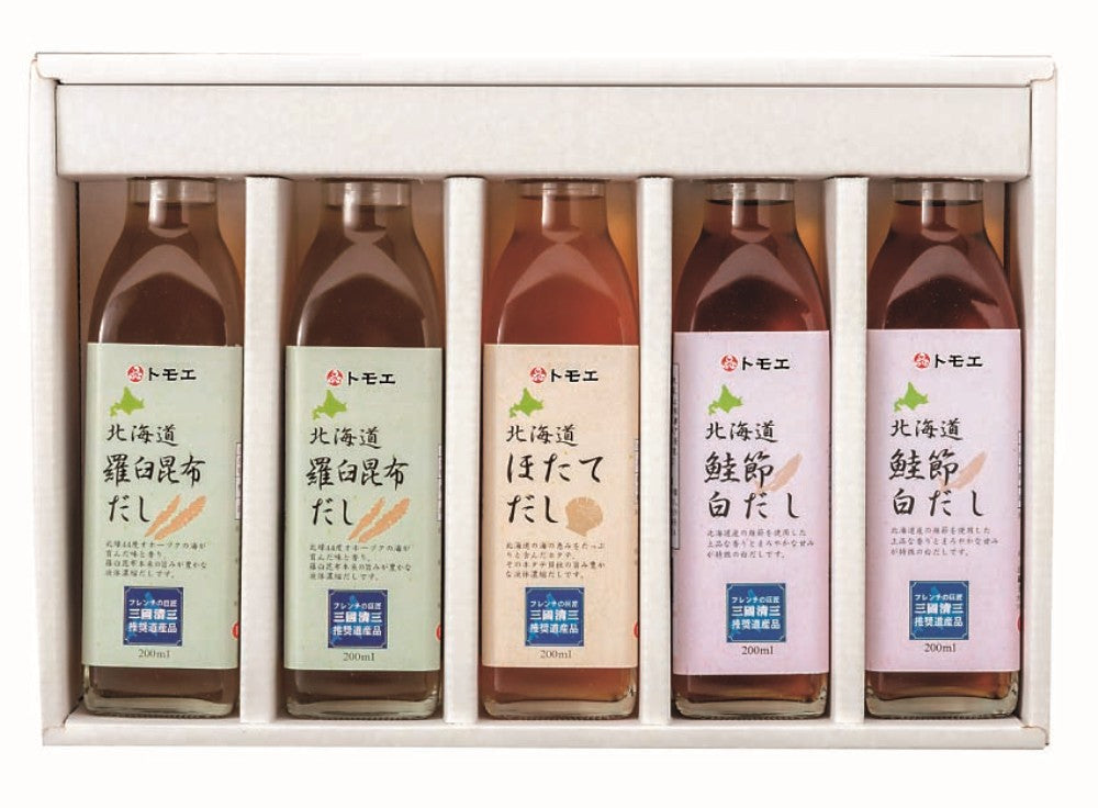 三國推奨 北海道だし3種5本セット MFD