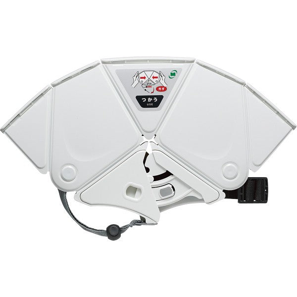 折りたたみ防災ヘルメット　Ｆｌａｔｍｅｔ２ ホワイト CD4001900011
