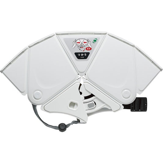 折りたたみ防災ヘルメット　Ｆｌａｔｍｅｔ２ ホワイト CD4001900011
