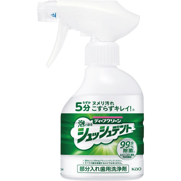 花王　ディープクリーン　シュッシュデント部分入れ歯用洗浄剤　本体（２７０ｍｌ） やさしいミントの香り 25327103