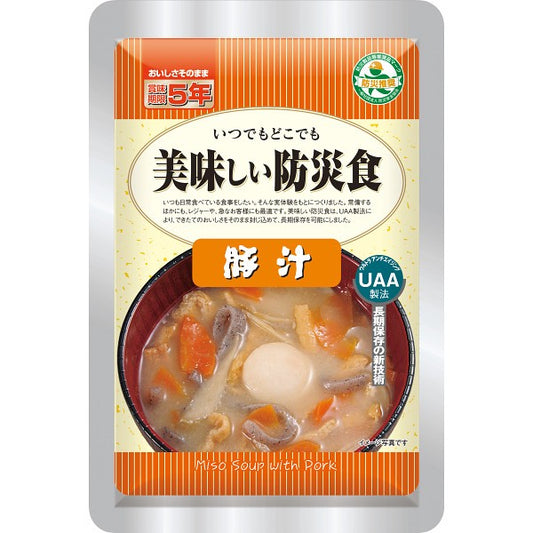 アルファフーズ　美味しい防災食　豚汁