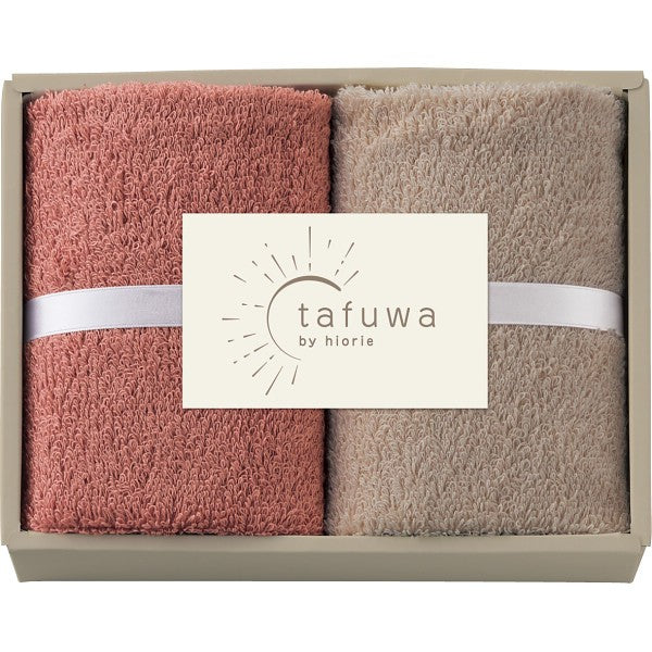 ｔａｆｕｗａ　ウォッシュタオル２枚セット ピンク 1712451
