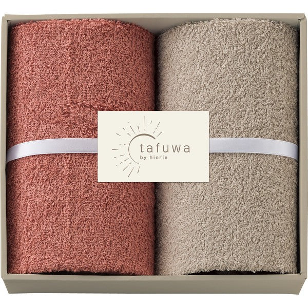 ｔａｆｕｗａ　フェイスタオル２枚セット ピンク 1712462