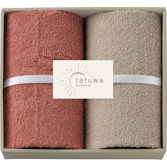ｔａｆｕｗａ　フェイスタオル２枚セット ピンク 1712462