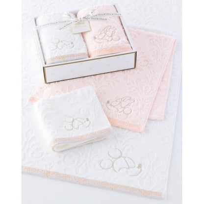 ギフト好適品 ディズニー　プレミアム　フェイスタオル２枚セット ミックス WF30876