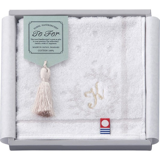 ＴＯ　ＦＯＲ　刺繍入り今治タオルハンカチ Ｋ 1616148