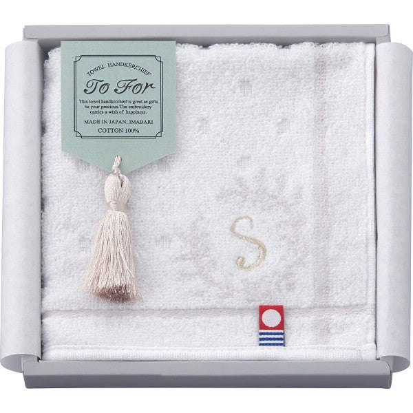 ＴＯ　ＦＯＲ　刺繍入り今治タオルハンカチ Ｓ 1616157
