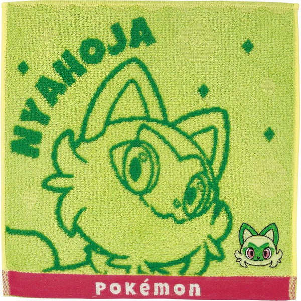 ポケモン　タオルハンカチ ニャオハ PO207300