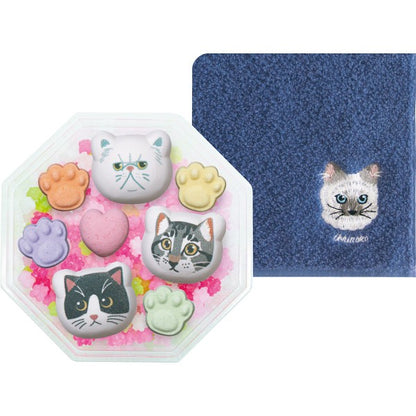 ギフト好適品 Ｕｃｈｉｎｏｋｏ　ｍａｔｅ　ラムネと金平糖とハンカチ ラグドール UNSS-182