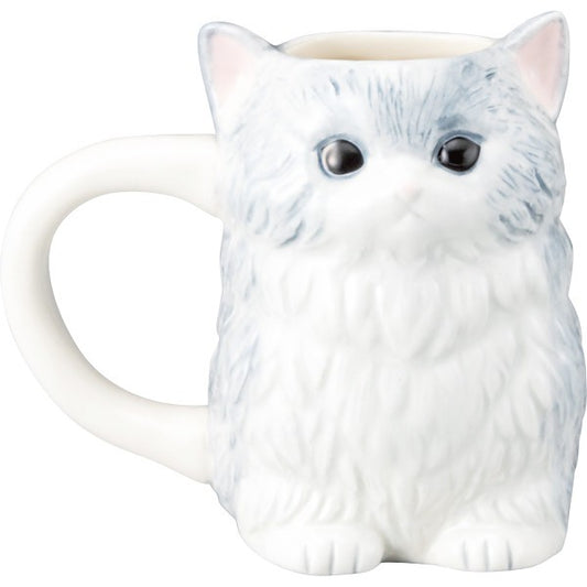 ギフト好適品 ダイカットマグ　ねこ ねこ SAN4236-1