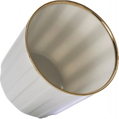 ギフト好適品 小田陶器　ほのか　ロックカップ ストライプ ODA01-2052B