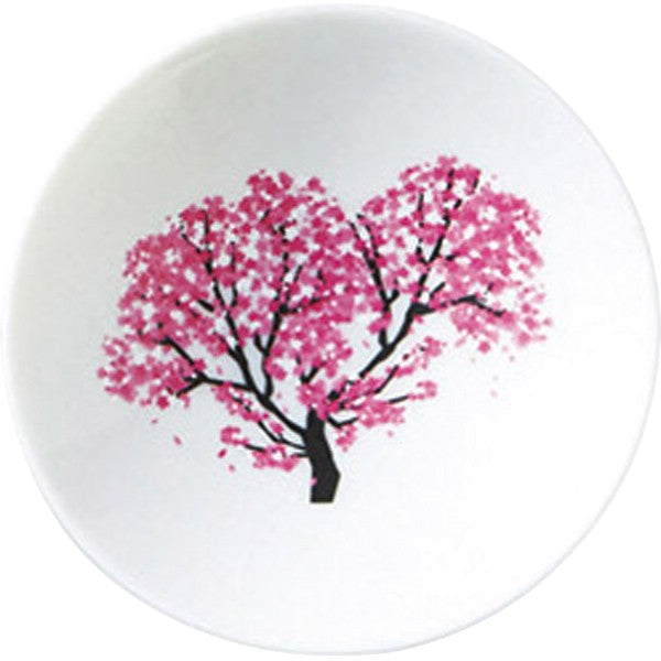 ギフト好適品 冷感　白平盃ペアセット 桜 J0100-001-00