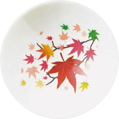 ギフト好適品 冷感　白平盃ペアセット 紅葉 J0100-016-00