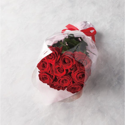 ギフト好適品 バラの花束　２１本から１００本までのお申し込み レッド 19RD21-100