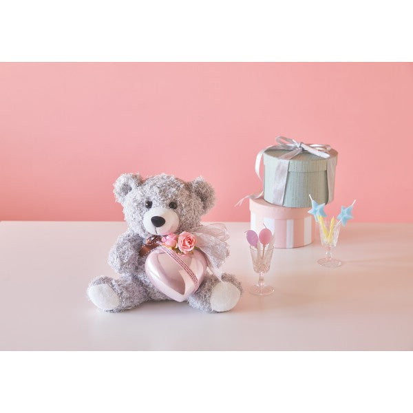 ギフト好適品 フラワーベア　くまのきもち ピンクハート ncr-flobear-ph