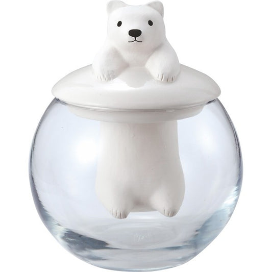 ギフト好適品 ドーム型加湿器　アニマル シロクマ SAN3011-3