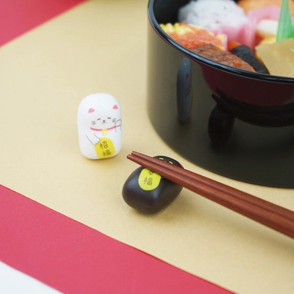 ギフト好適品 起き上がり箸置き まねきねこ EX-3379