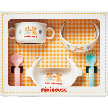ギフト好適品 ミキハウス　テーブルウェアセット 46-7152-689
