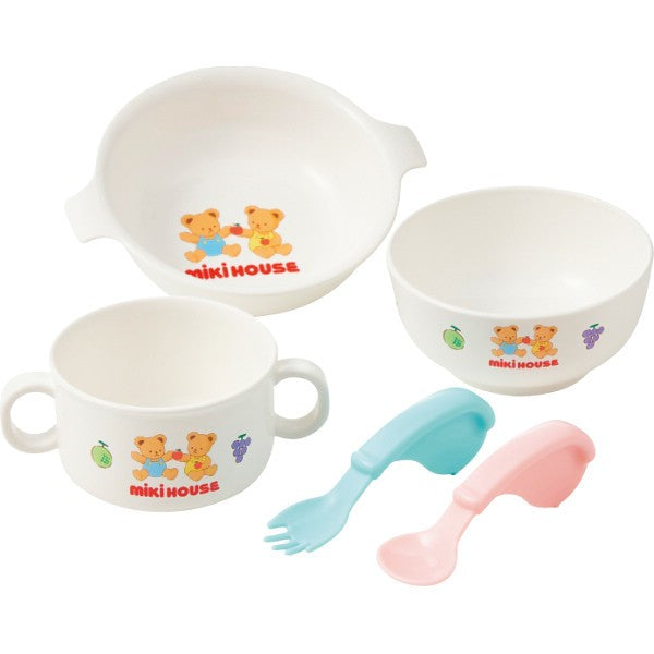 ギフト好適品 ミキハウス　テーブルウェアセット 46-7152-689