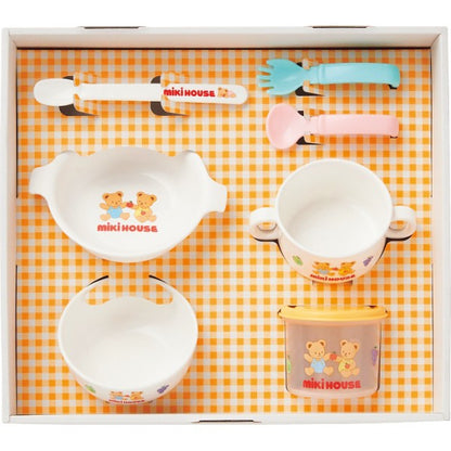 ギフト好適品 ミキハウス　テーブルウェアセット 46-7154-685
