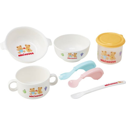 ギフト好適品 ミキハウス　テーブルウェアセット 46-7154-685