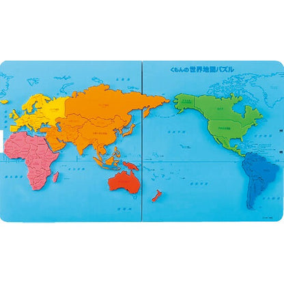ギフト好適品 くもんの世界地図パズル PNｰ22