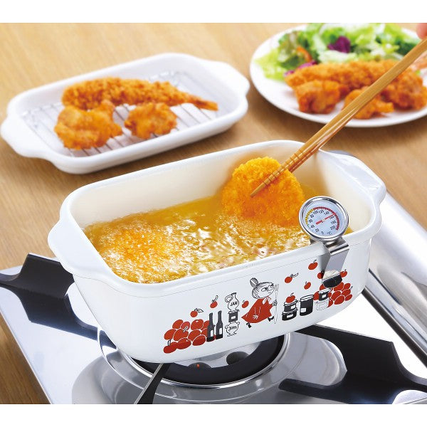 ギフト好適品 リトルミイ　ちいさなごちそう　角型天ぷら鍋 SHMTTPｰ20K.W