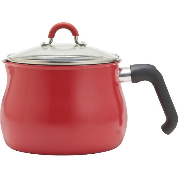 ギフト好適品 トゥーメイ　ＩＨ対応マルチポット（Ｌ） レッド SRA-9474